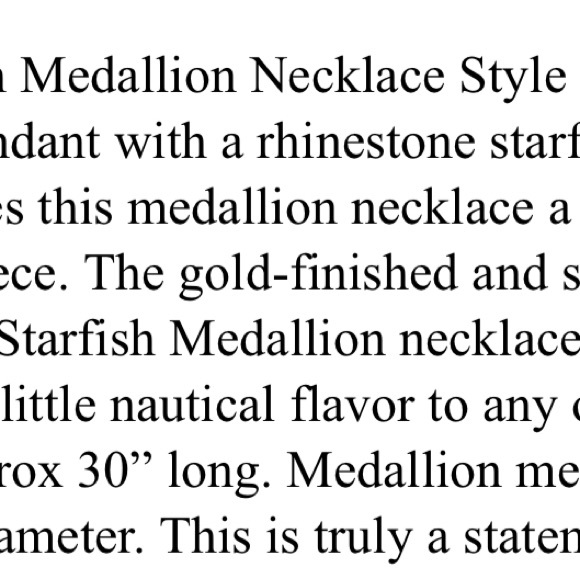 Cabi starfish pendant - Picture 6 of 6